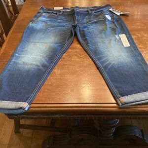 Old Navy Distressed Blue Denim Jeans